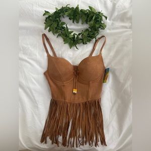 Hippie Costume Corset